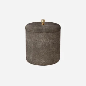 Shagreen Ice Bucket - Chocolate