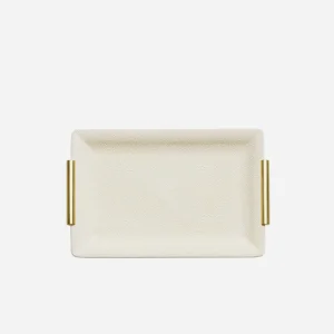 Shagreen Vanity Tray - Cream
