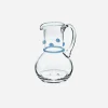 Soft Blue Rosettes Pitcher