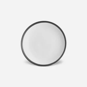 Soie Tressée Black Dinner Plate