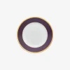 Sous Le Soleil Aubergine Cake Plate