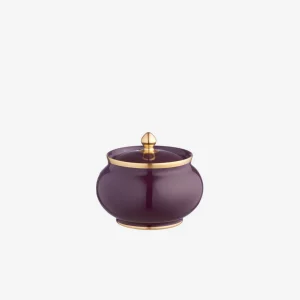 Sous Le Soleil Aubergine Sugar Bowl