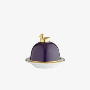 Sous Le Soleil Aubergine Butter Dish