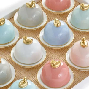 Sous Le Soleil Old Rose Butter Dish