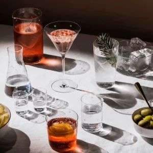 Star Cut Liquor Carafe