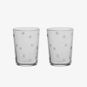Star Cut Shot Glass - Set of 2