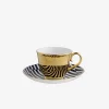Superstripe Tea Cup & Saucer