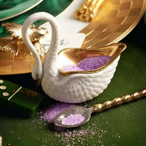 Swan Salt Cellar White