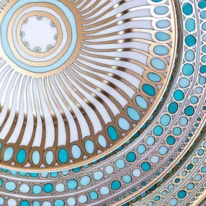 Syracuse Dessert Plate Turquoise