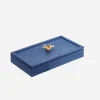 Thalia Rectangular Box Navy Blue