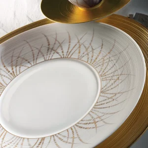 Toundra Gold Dessert Plate
