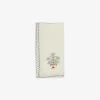Tulip Embroidered Napkin - Blue