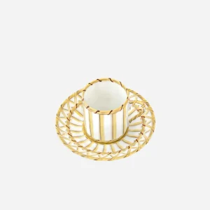 Vannerie Cottage Espresso Cup & Saucer
