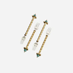 Venise Set of Four Dessert Forks