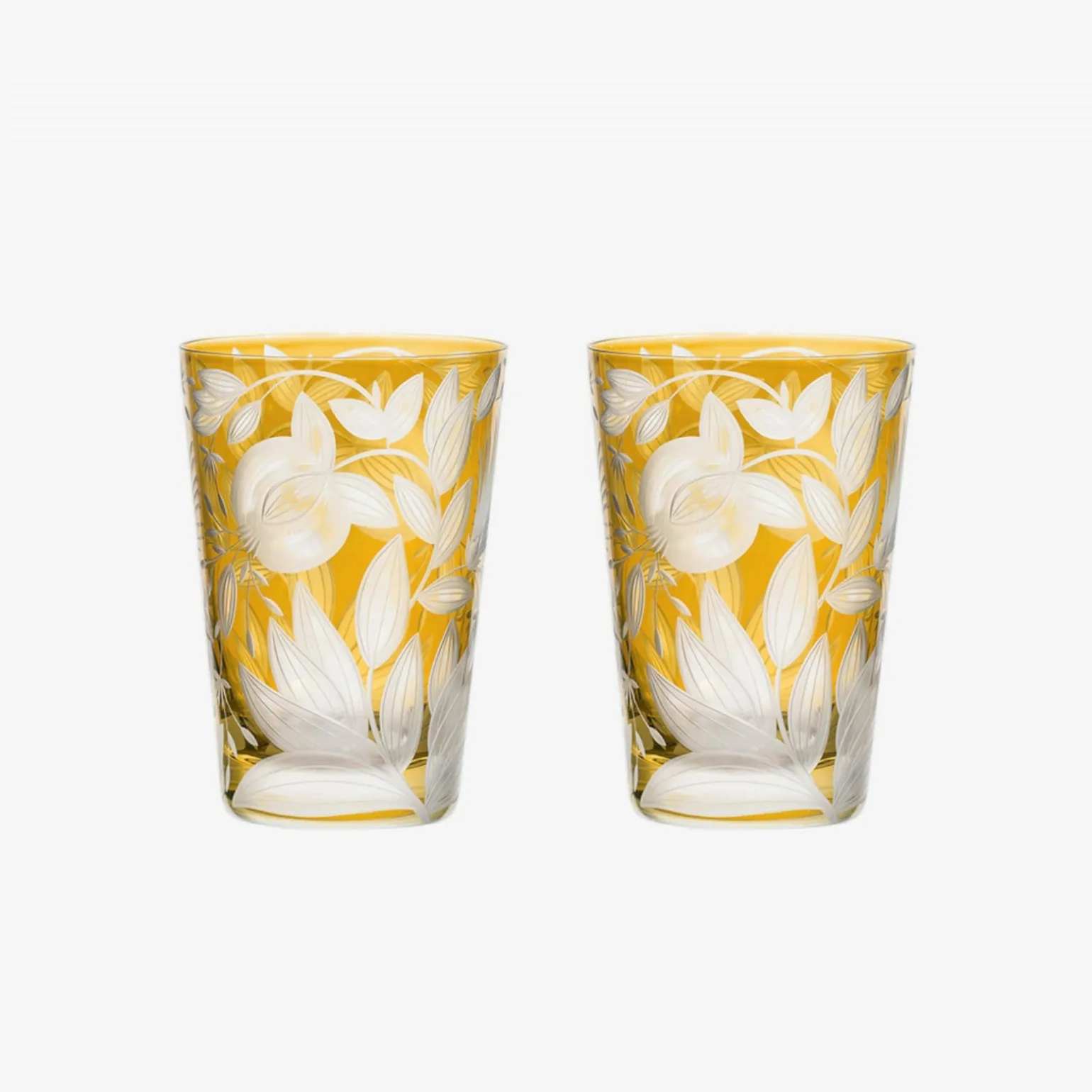 verdure_large_tumbler_amb_0.webp Verdure Large Tumbler Amber - Set of 2