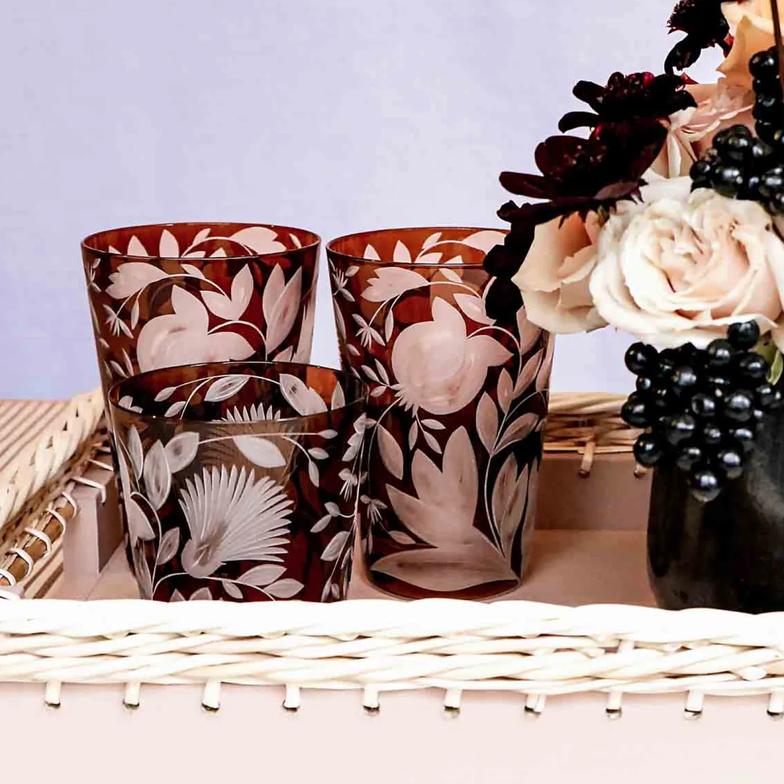 verdure_large_tumbler_wal_3.webp Verdure Large Tumbler Walnut - Set of 2