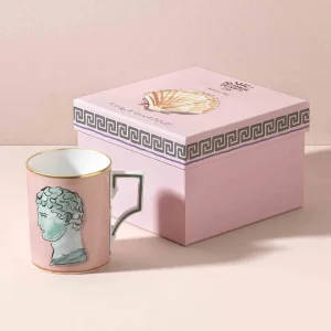 Viaggio di Nettuno Porcelain Mug Pink