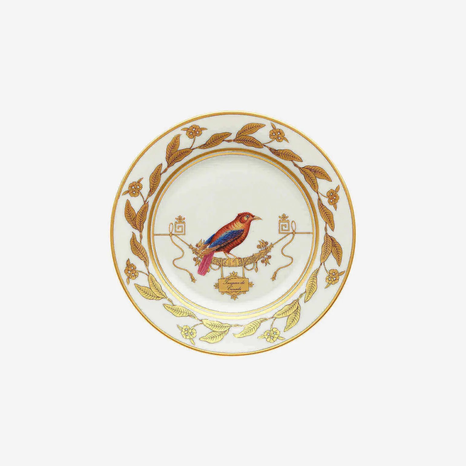 volire_bird_dessert_plate_4.webp Volière Bird Dessert Plate - Set of 6