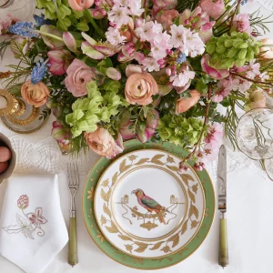 Volière Bird Dinner Plate - Set of 6