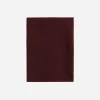 Wine Linen Sateen Napkins - Set of 4