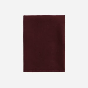 Wine Linen Sateen Napkins - Set of 4