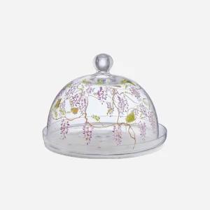 Wisteria Cake Plate